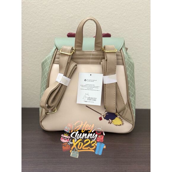Studio Ghibli Kiki's Delivery Service Jiji Drawstring Mini Backpack - Picture 2 of 6